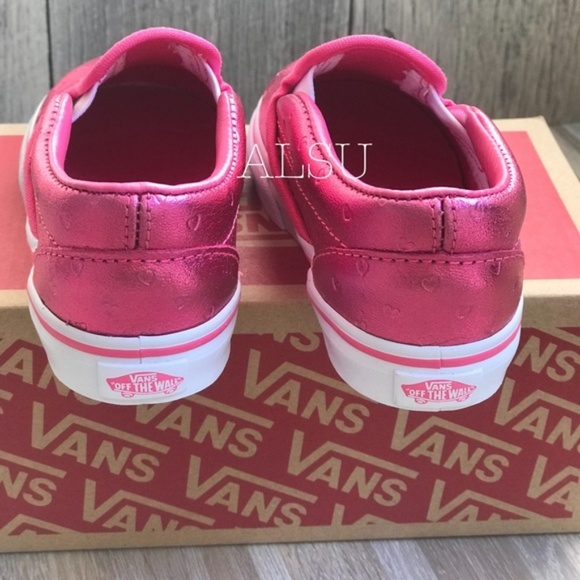 NWT VANS Classic Slip On Metallic Heats AUTHENTIC - Picture 4 of 6